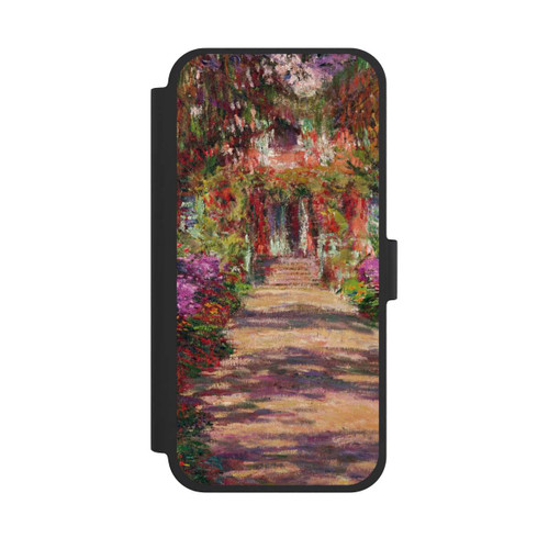 Apple iPhone 15 Plus NIVOflip Eine Allee in Monets Garten in Giverny by Claude Monet