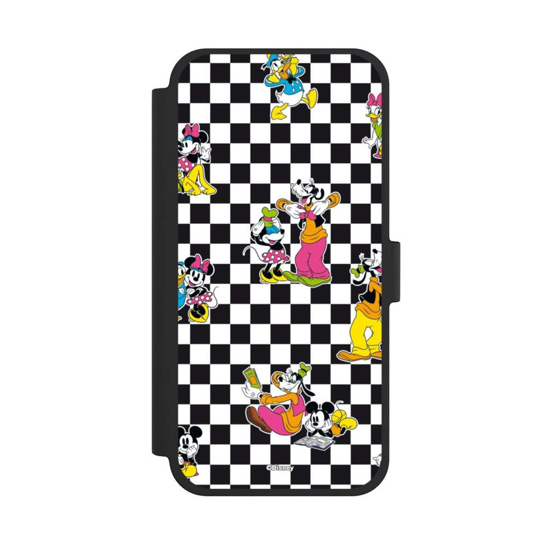iPhone 15 Plus NIVOflip Donald and Friends Pattern Black and White