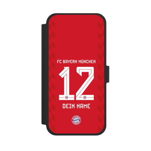 Apple iPhone 15 Plus NIVOflip FC Bayern München Trikot Personalisierbar 25-26