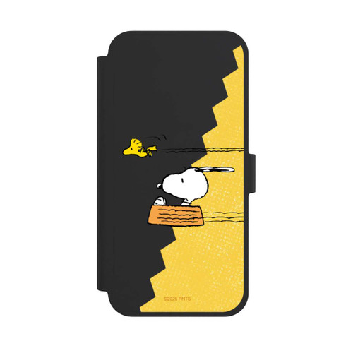 Apple iPhone 15 Plus NIVOflip Peanuts-Snoopy und Woodstock Transparent
