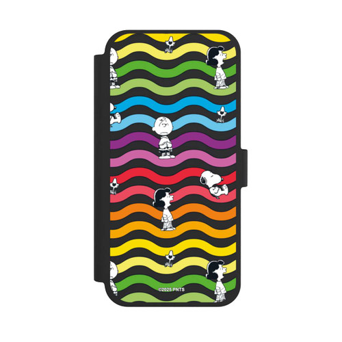 Apple iPhone 15 Plus NIVOflip Snoopy Pattern Rainbow Transparent