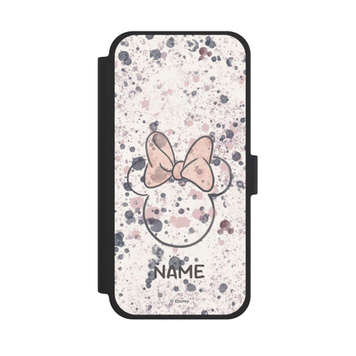 Apple iPhone 15 Plus NIVOflip Minnie Watercolor Personalisierbar