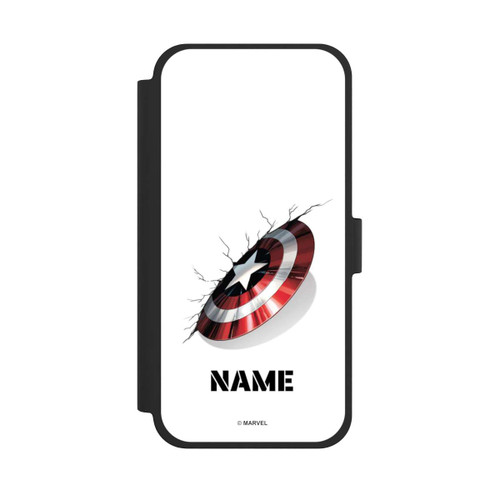 Apple iPhone 15 Plus NIVOflip Captain America Shield Personalisierbar