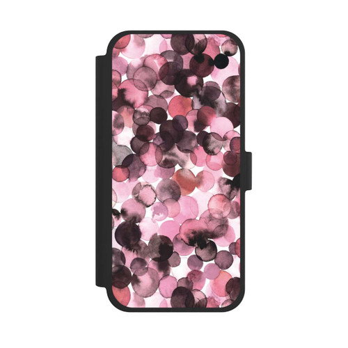 Apple iPhone 15 Plus NIVOflip Blätterzauber Pink
