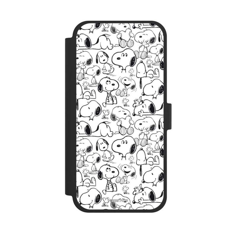iPhone 15 Plus NIVOflip Classic Snoopy Pattern White