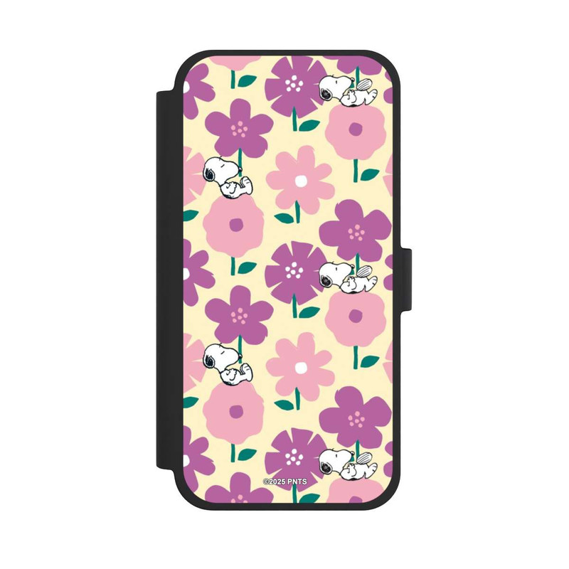 iPhone 15 Plus NIVOflip Peanuts Flower Pattern Yellow