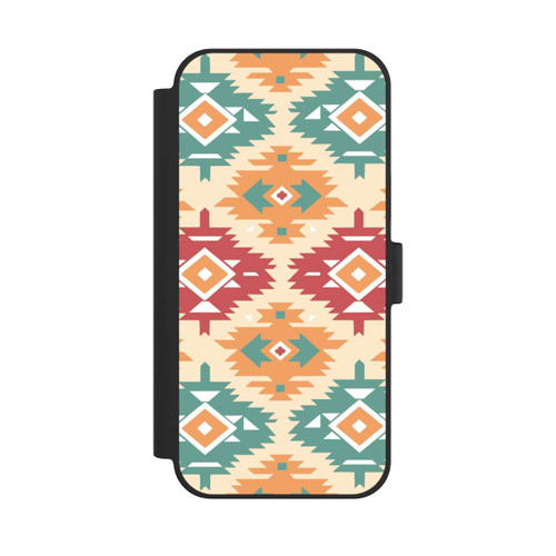 Apple iPhone 15 Plus NIVOflip Modern Tribal Boho Aztec Geometric Design 1