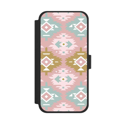 Apple iPhone 15 Plus NIVOflip Modern Tribal Boho Aztec Geometric Design