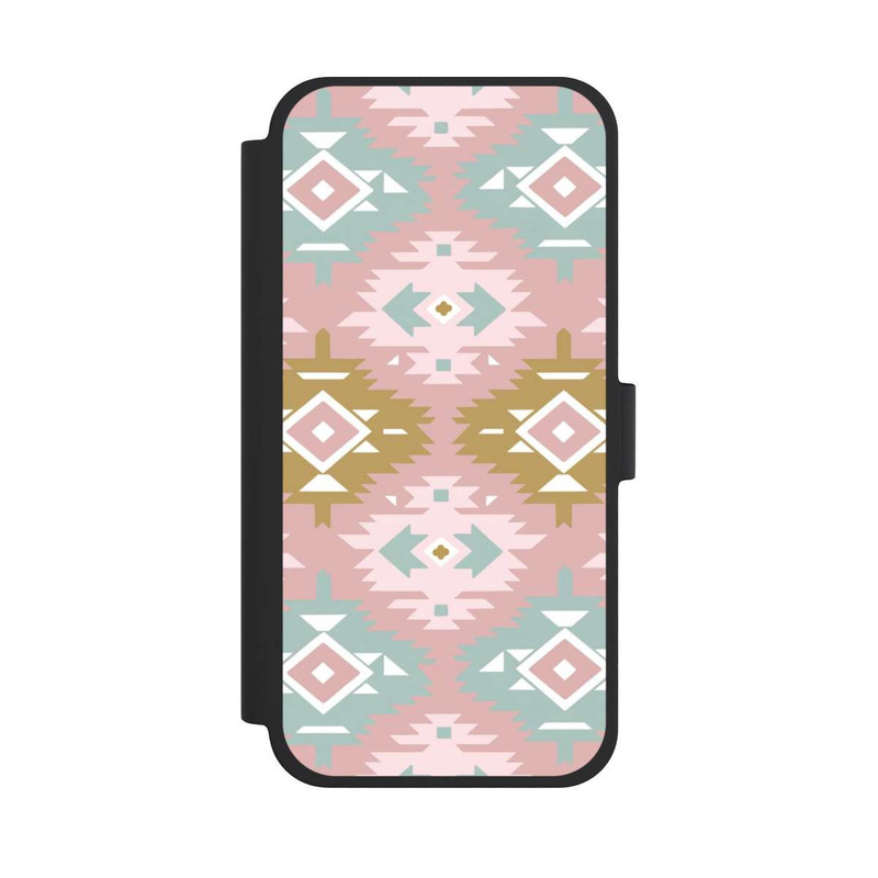 iPhone 15 Plus NIVOflip Modern Tribal Boho Aztec Geometric Design