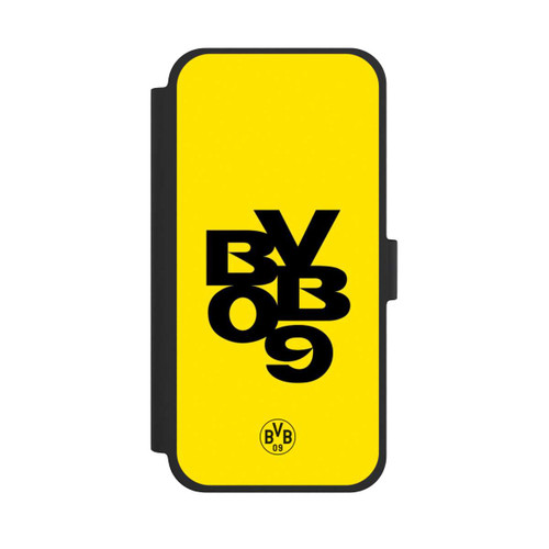 Apple iPhone 15 Plus NIVOflip BVB09 Schwarz Gelb
