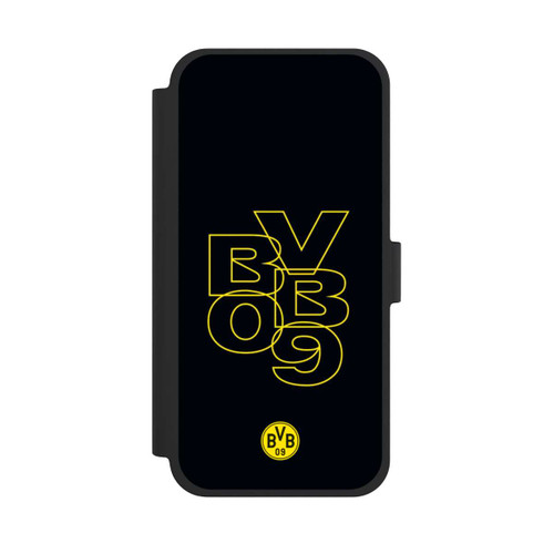 Apple iPhone 15 Plus NIVOflip BVB09 Gelb Schwarz