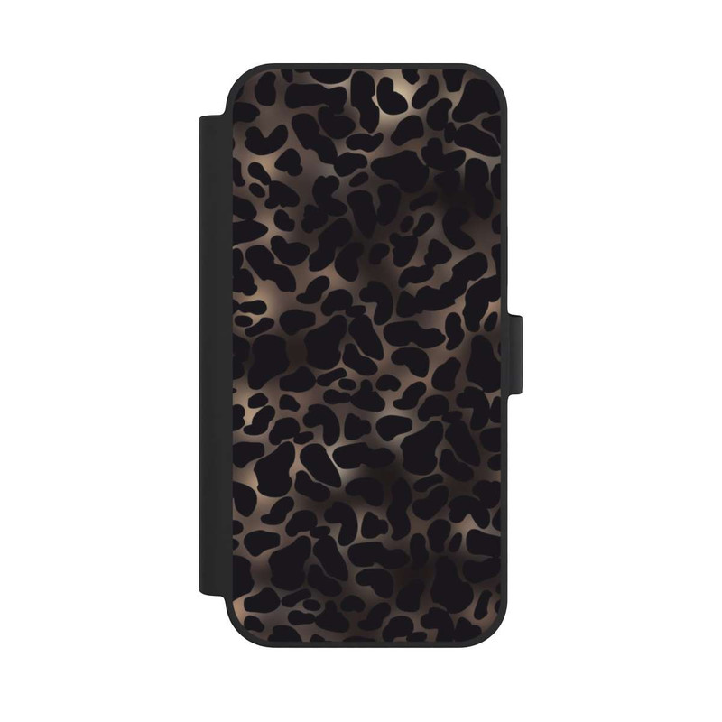 iPhone 15 Plus NIVOflip Leo-Muster dunkel