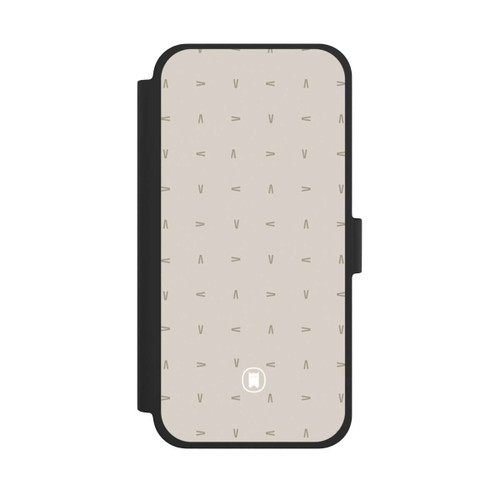 Apple iPhone 15 Plus NIVOflip Nivocase Muster Beige