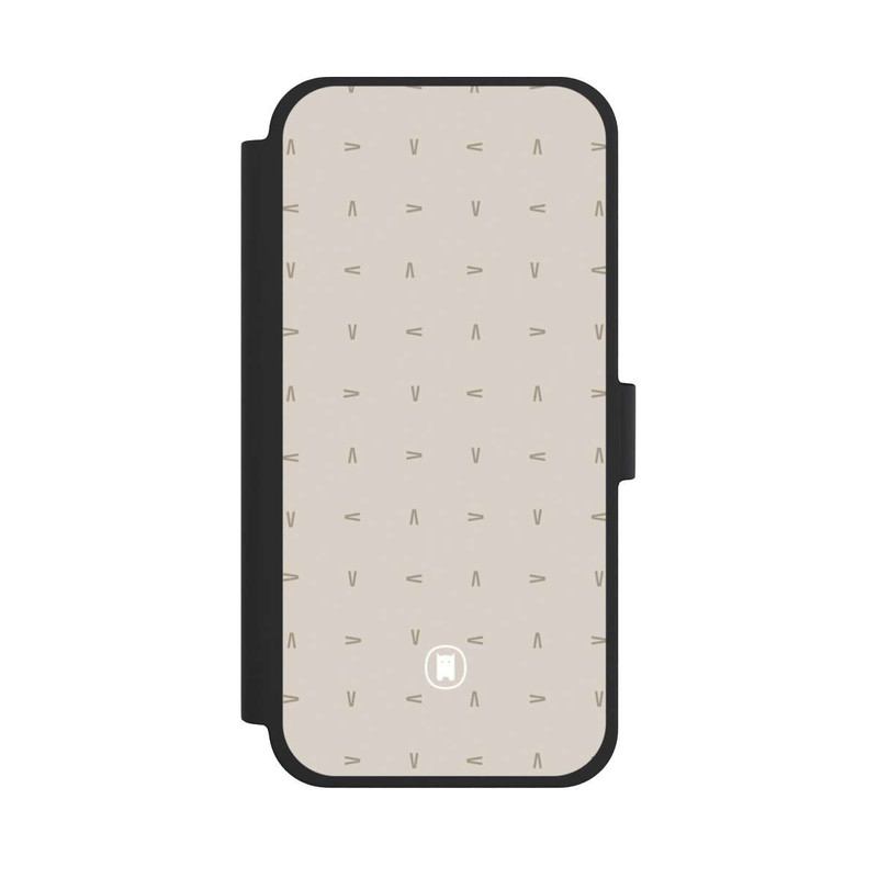 iPhone 15 Plus NIVOflip Nivocase Pattern Beige