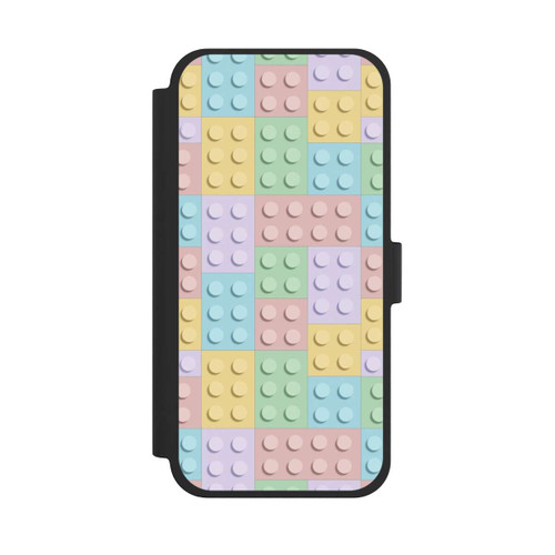 Apple iPhone 15 Plus NIVOflip Buntes Blockmuster