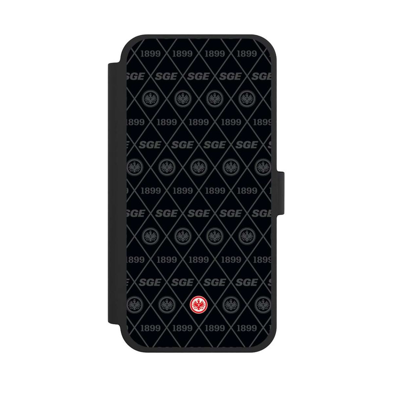 iPhone 15 Plus NIVOflip SGE Logo Muster