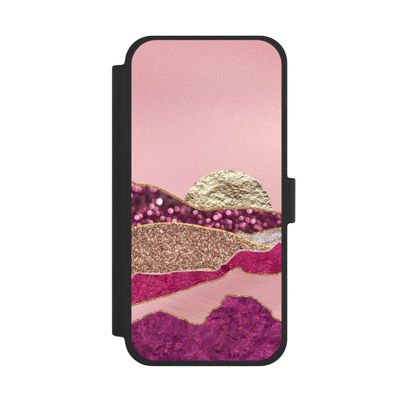 iPhone 15 Plus NIVOflip Glamour Landscape Rosegold