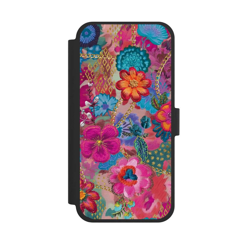 iPhone 15 Plus NIVOflip Patchwork Flowers With AI