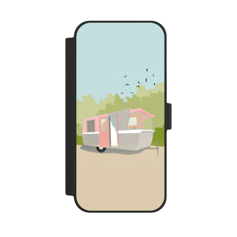 iPhone 15 Plus NIVOflip Retro Glamping by Roberta Murray