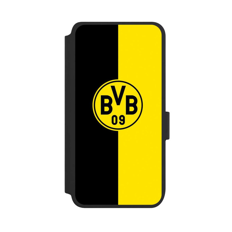 Galaxy S25 NIVOflip BVB Schwarz / Gelb