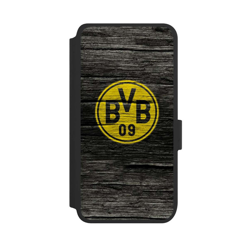 Galaxy S25 NIVOflip BVB Holzoptik