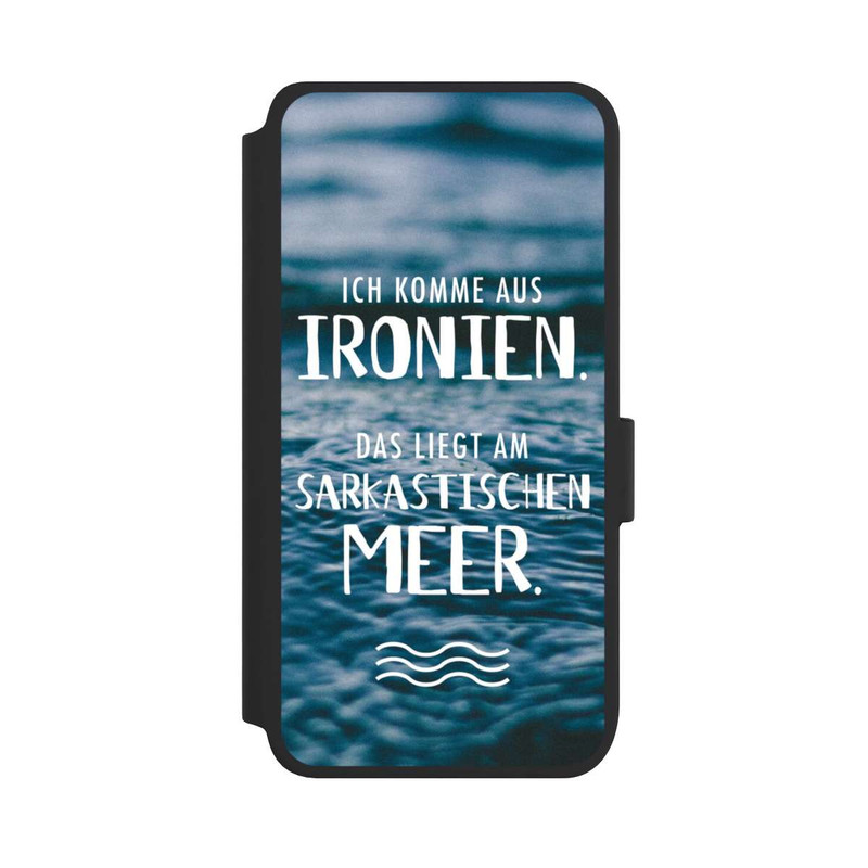 Galaxy S25 NIVOflip Ich Komme aus Ironien