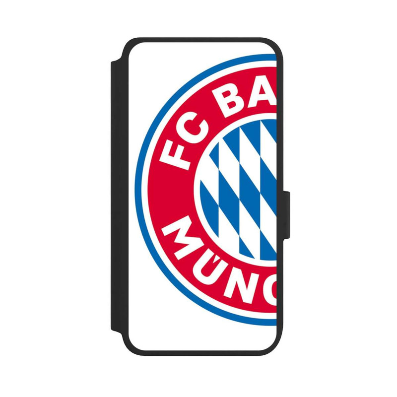 Galaxy S25 NIVOflip Großes FCB Logo Weiß