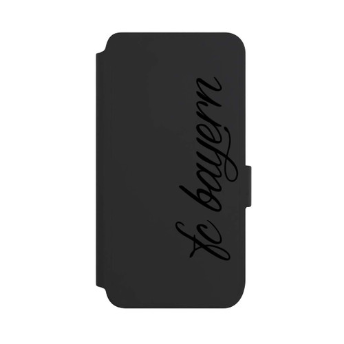 Samsung Galaxy S25 NIVOflip Schwarzes FCB Girlmotiv - ohne Hintergrund