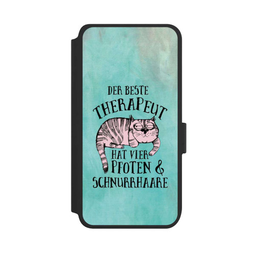 Samsung Galaxy S25 NIVOflip Katze Therapeut