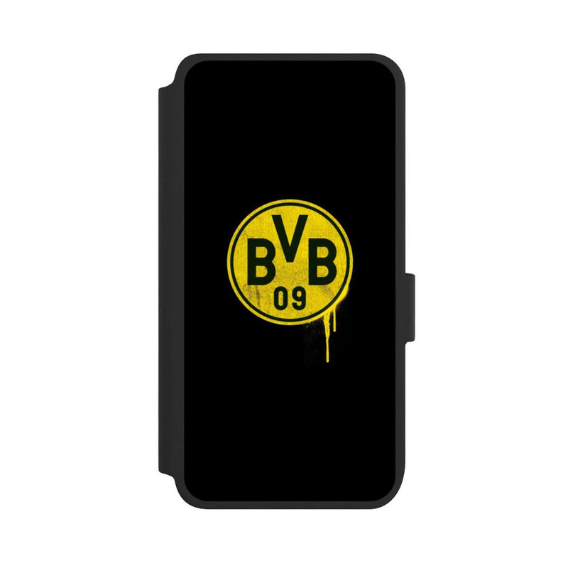 Galaxy S25 NIVOflip Spraylogo Dark - BVB