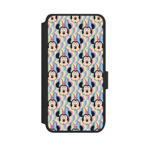 Samsung Galaxy S25 NIVOflip Minnie Rainbow Faces