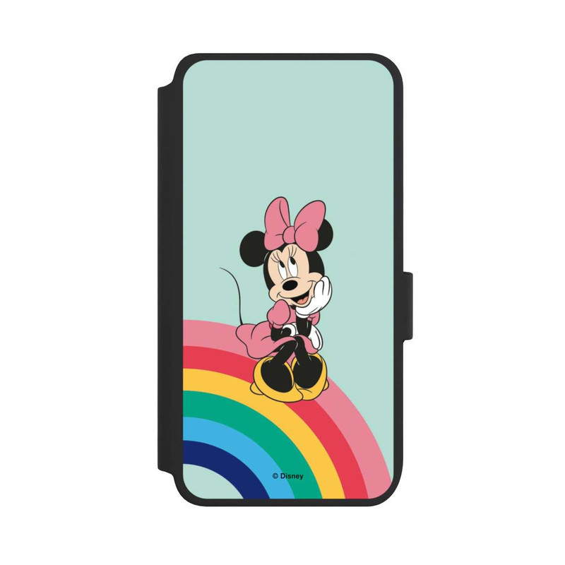 Galaxy S25 NIVOflip Minnie Regenbogen Portrait