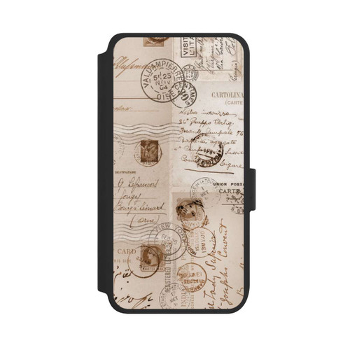 Samsung Galaxy S25 NIVOflip Vintage Briefmarken