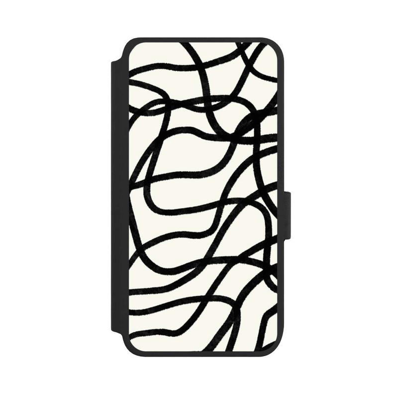 Galaxy S25 NIVOflip Schwarze Linien