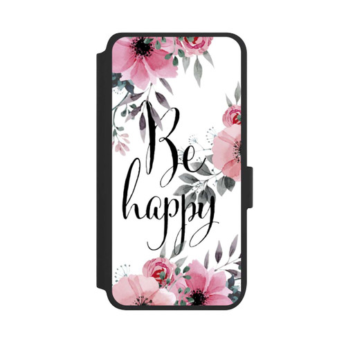 Samsung Galaxy S25 NIVOflip Be Happy Blumen