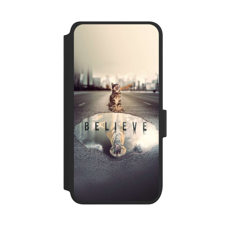 Galaxy S25 NIVOflip Believe Tiger