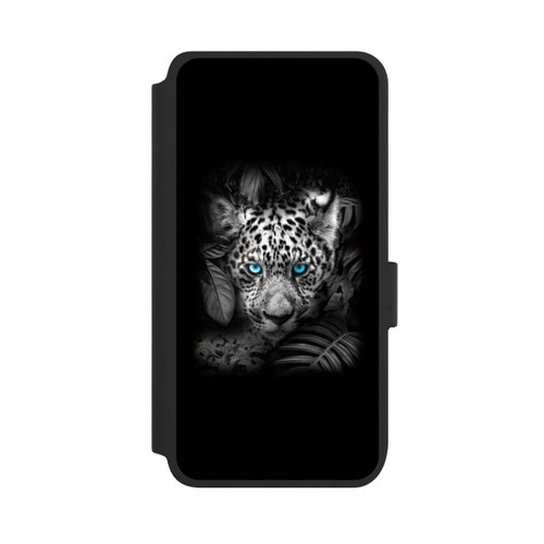 Samsung Galaxy S25 NIVOflip Jaguar Schwarz Dschungel
