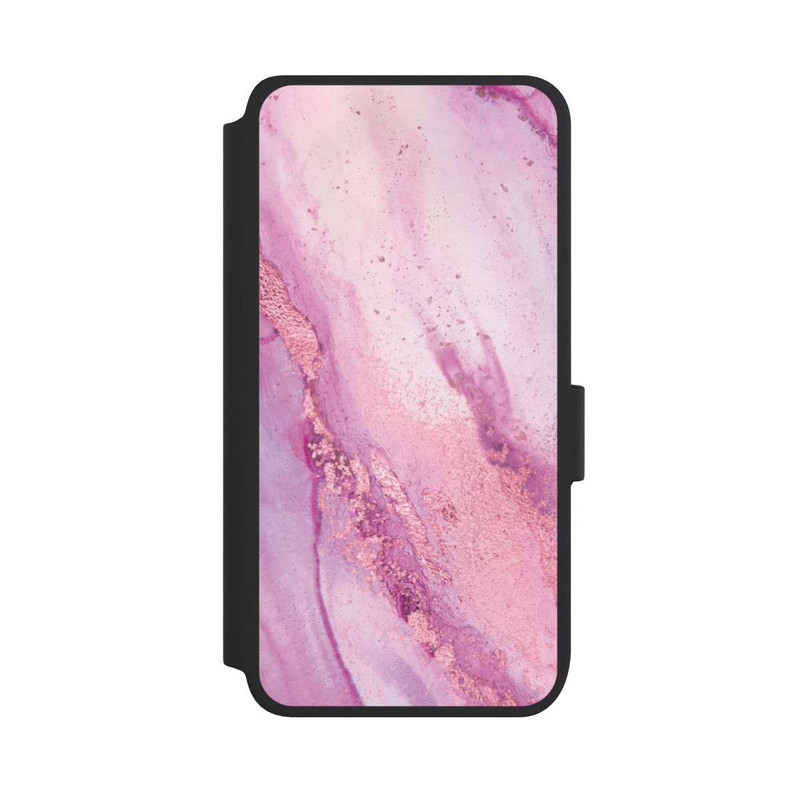 Galaxy S25 NIVOflip Lila Marmorwand