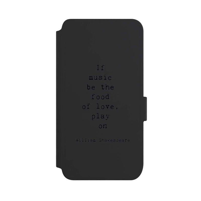 Galaxy S25 NIVOflip Shakespeare Music Food Transparent