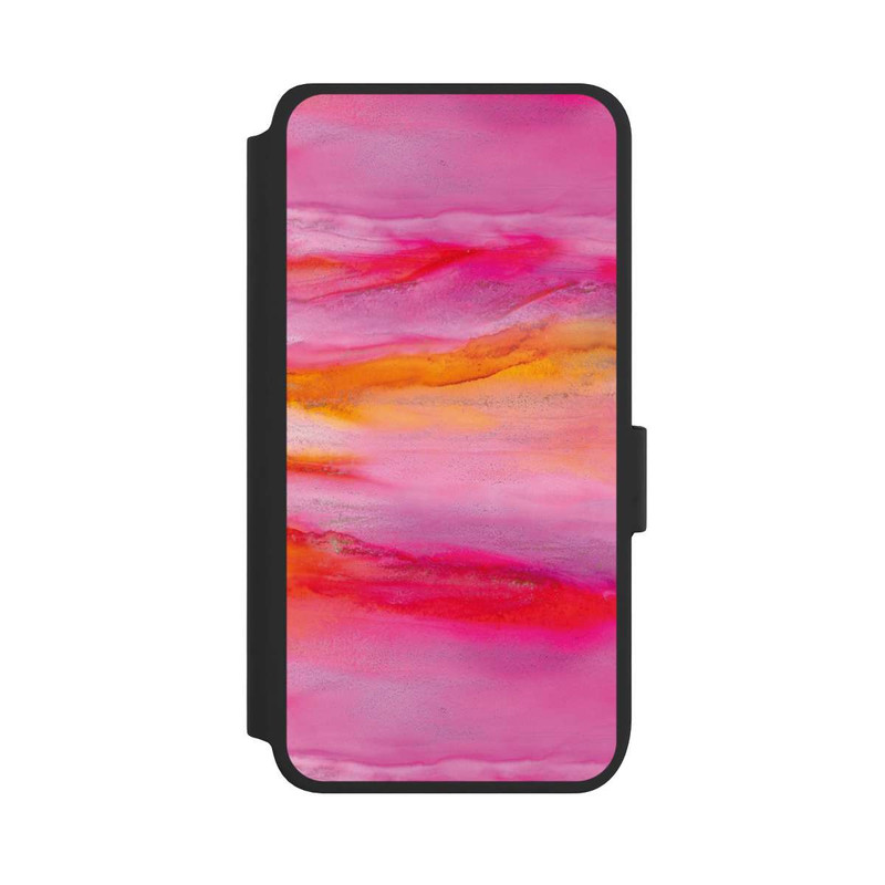 Galaxy S25 NIVOflip Ink Bright Pink