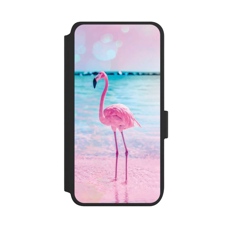 Galaxy S25 NIVOflip Fancy Flamingo Pink