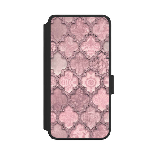 Samsung Galaxy S25 NIVOflip Marokko Fliesen rosa