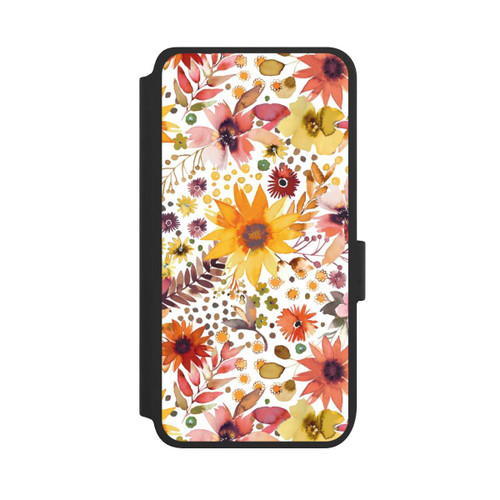 Samsung Galaxy S25 NIVOflip Blumenaquarellblüten