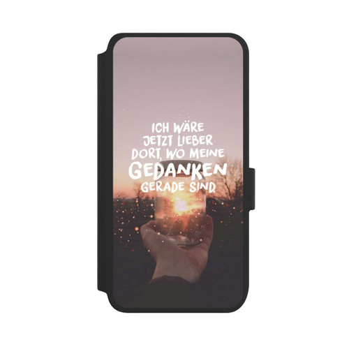 Samsung Galaxy S25 NIVOflip Ich Wäre Jetzt Lieber Dort