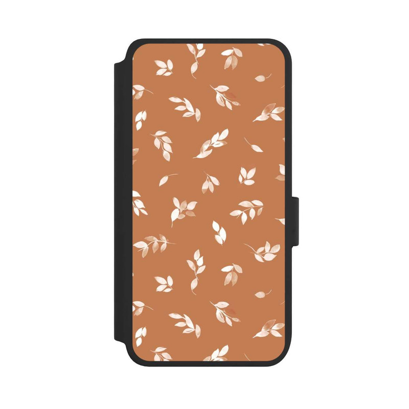 Galaxy S25 NIVOflip Herbstblumen kupfer