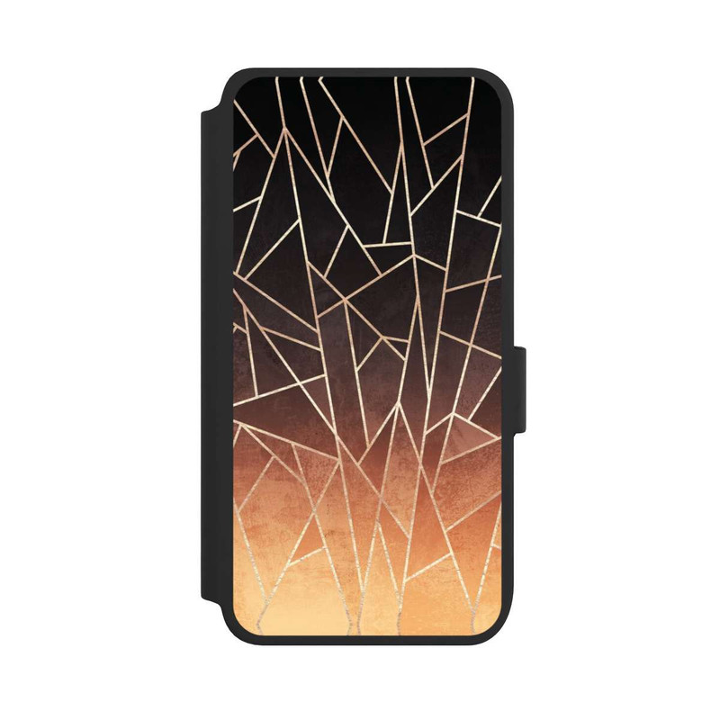 Galaxy S25 NIVOflip Zerschmetterter Farbverlauf