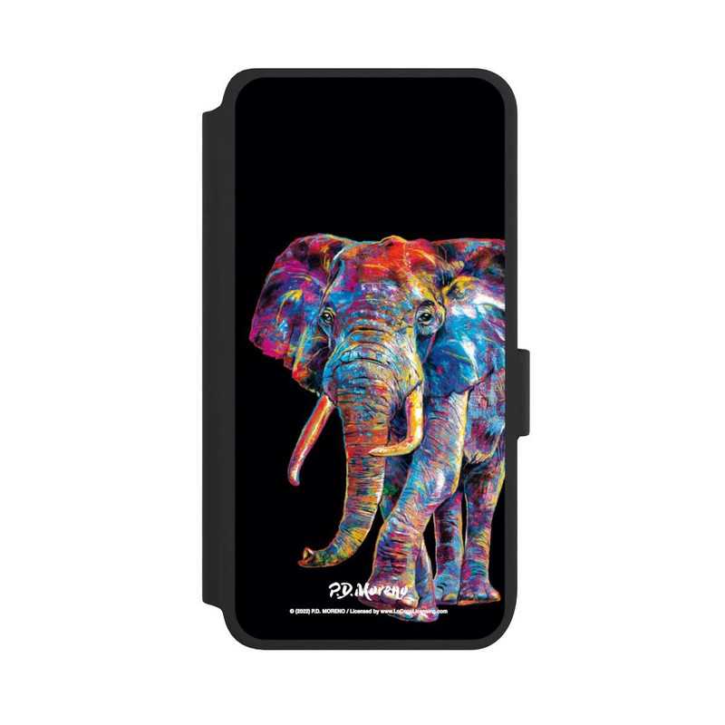 Galaxy S25 NIVOflip Elephant Art By P.D. Moreno