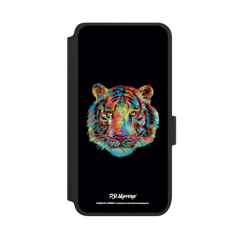 Galaxy S25 NIVOflip Tiger Art By P.D. Moreno