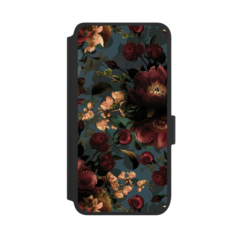 Galaxy S25 NIVOflip Blumen Vintage
