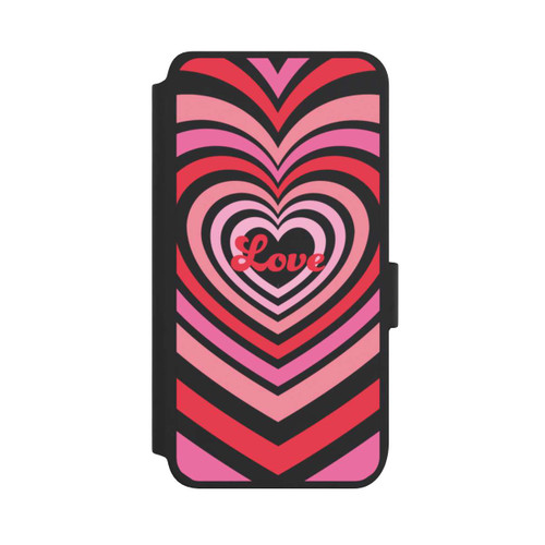 Samsung Galaxy S25 NIVOflip Love Rotschattierungen